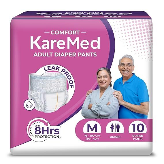 COMFORT KAREMED ASULT DIAPER PANTS LEAK PROOF M SIZE
