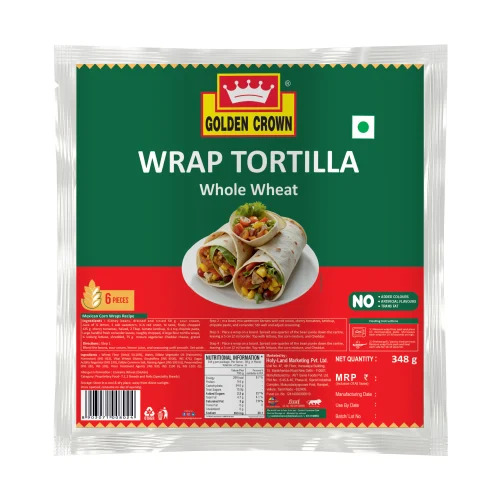Golden Crown Wrap Tortilla 6 Pcs 348gm