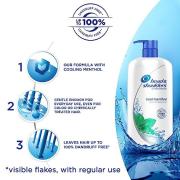 Head & Shoulders Cool Menthol Anti Dandruff Shampooo (1000ml)