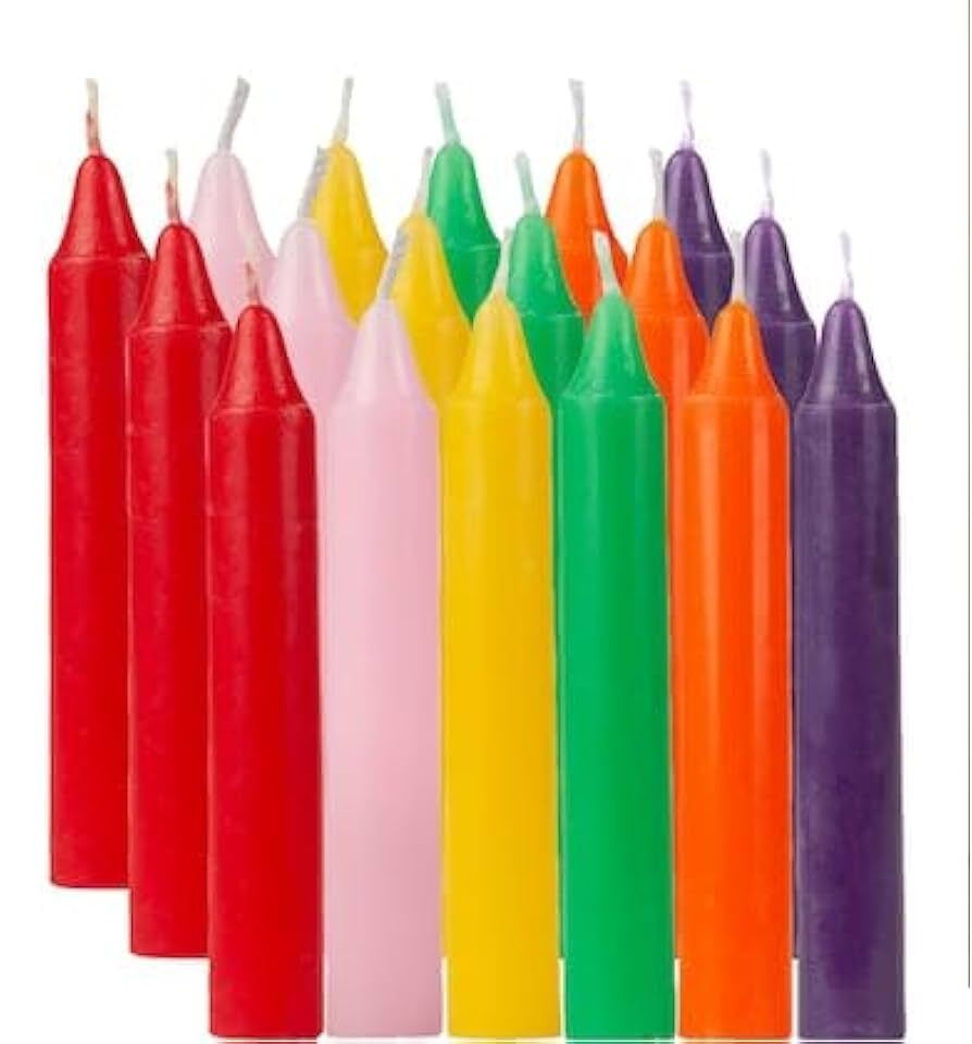 Beautiful Colourful Candles