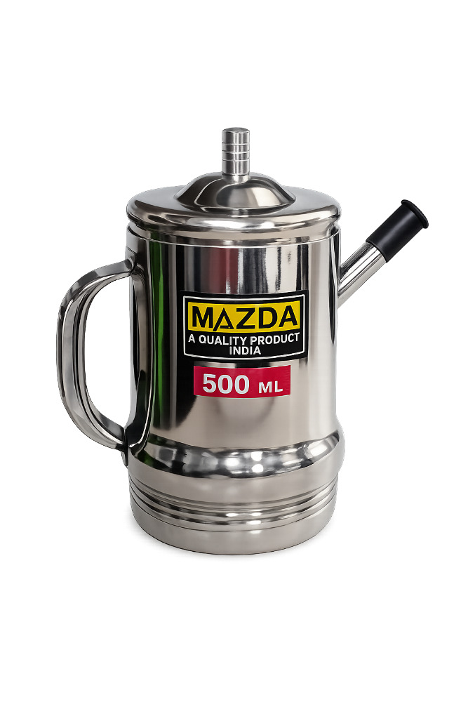 Mazda Stainless Steel Penguin Oil Pourer 500ML