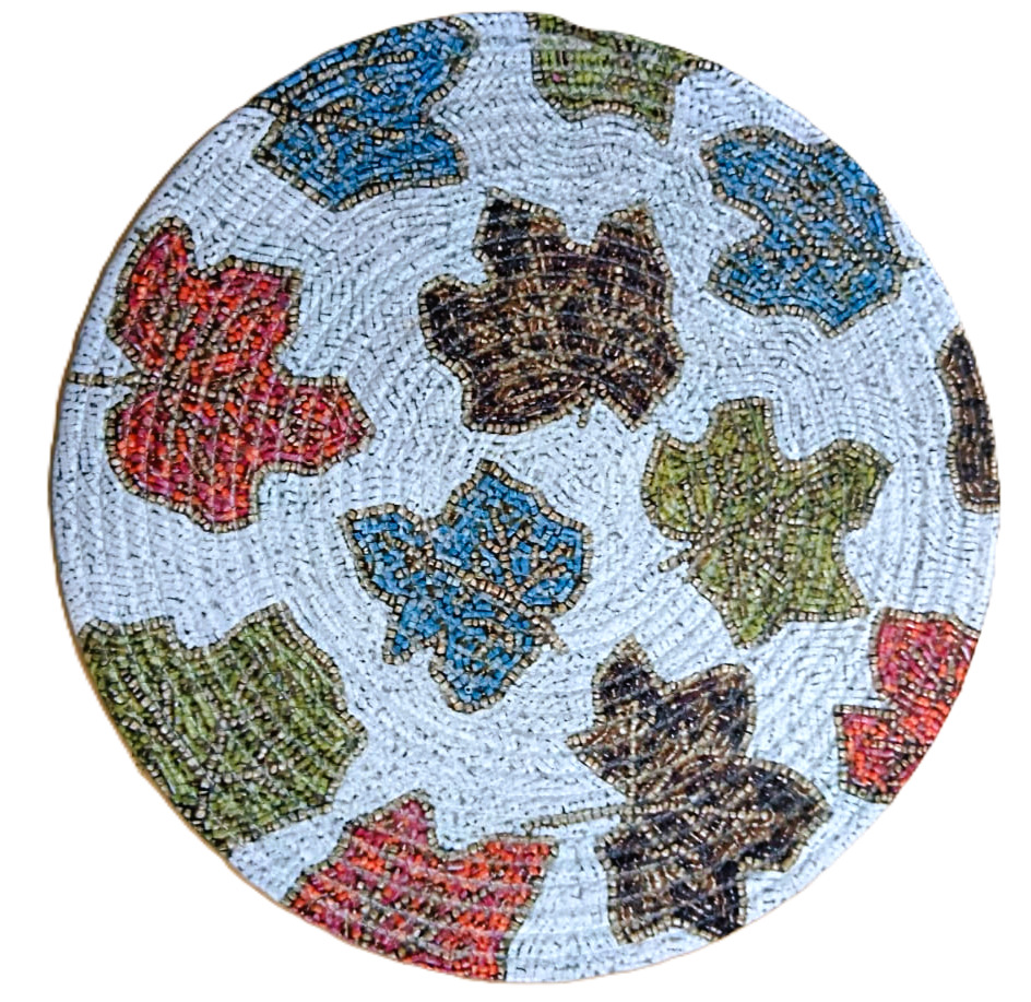 Glamour Bellovita Textile Mat Round Large 1Pcs , 16