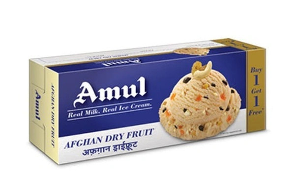 Amul Afghan Dry Fruit Ice Cream 750Ml Buy 1 Get 1 Free