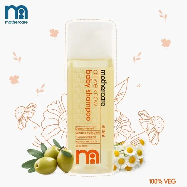 Mothercare All We Know Baby Shampoo, 300 ml