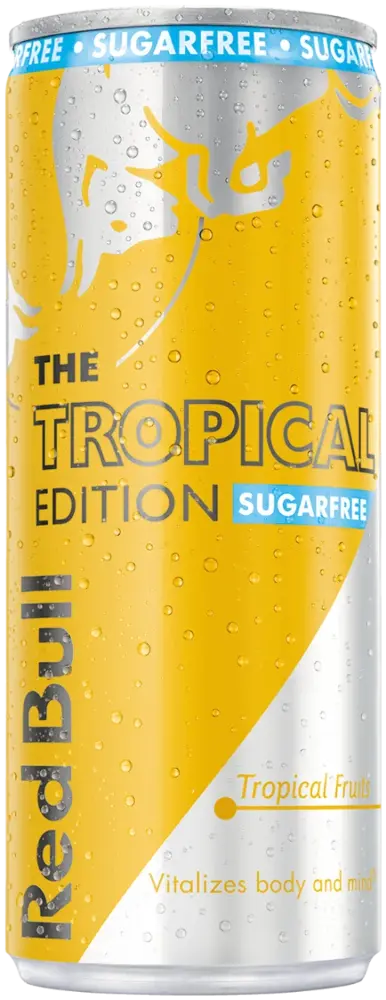 RED BULL Energy Drink The Tropical Edition, 250 ml Can