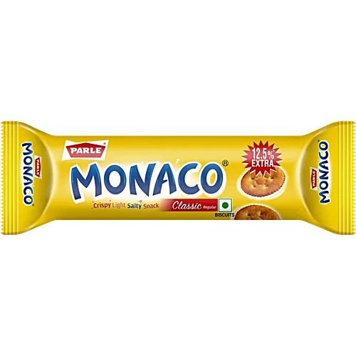 Parle monaco crispy light salty snack