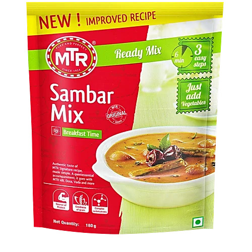 MTR Sambhar Mix Ready Mix, 180G