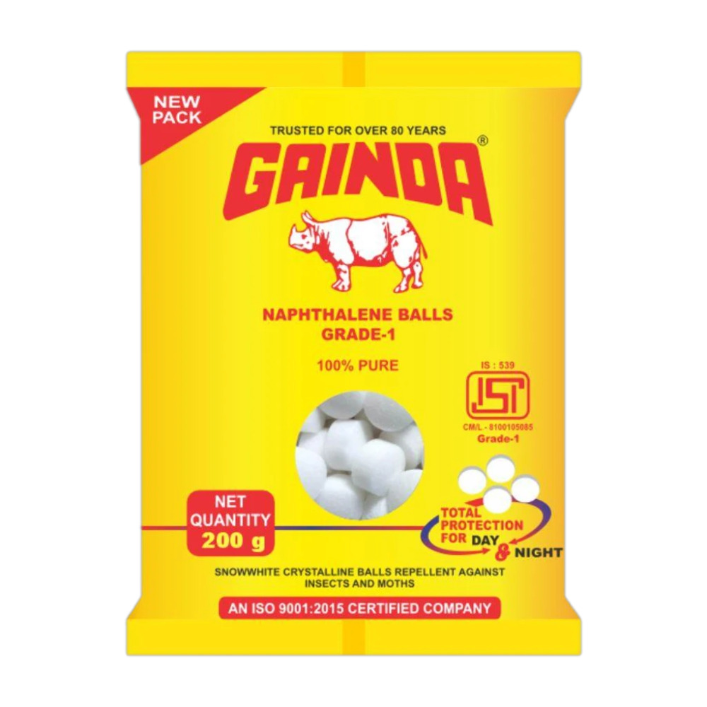 Gainda Naphthalene Balls Grade-1 200gm