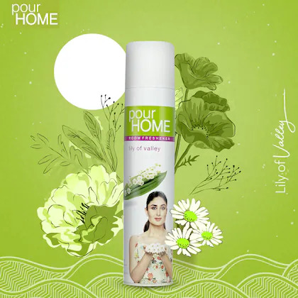 Pour Home Room Freshner Lily Of Vally 220ml