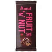 Amul Fruit & Nut Dark Chocolate, 40 gm