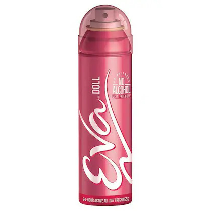 Eva Doll Refreshing Rose Deodorant Spray for Women 125 ml