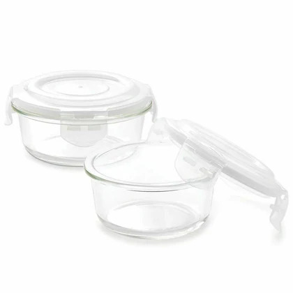 Borosil Lunch Box S2 400ml, BGFGBKNS0082