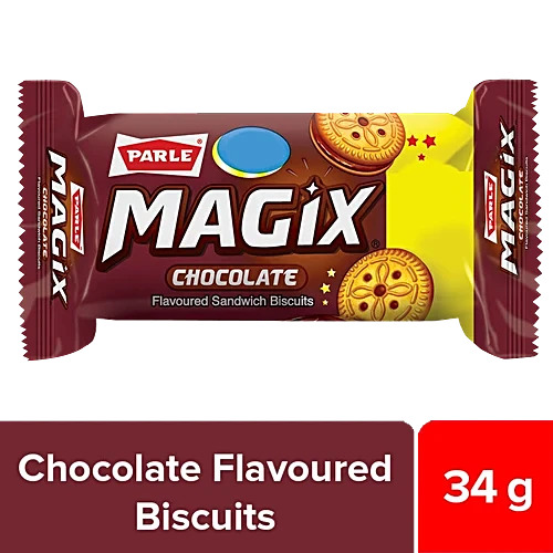 Parle Magix Chocolate Flavoured Sandwich Biscuits 58 g