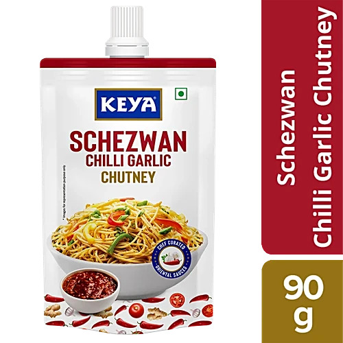 Keya Schezwan Chilli Garlic Chutney 90g