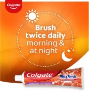 Colgate Orange Gel MaxFresh Cooling Crystals Toothpaste 160 g * 2N (320 g)