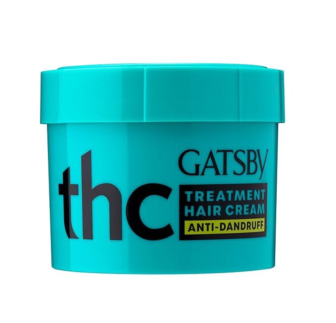 Gatsby Anti- dandruff treatment hair cream. 250g (green)