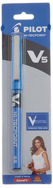 Pilot Hi -Techpoint V5 Cartridge System Pen Blue Ink