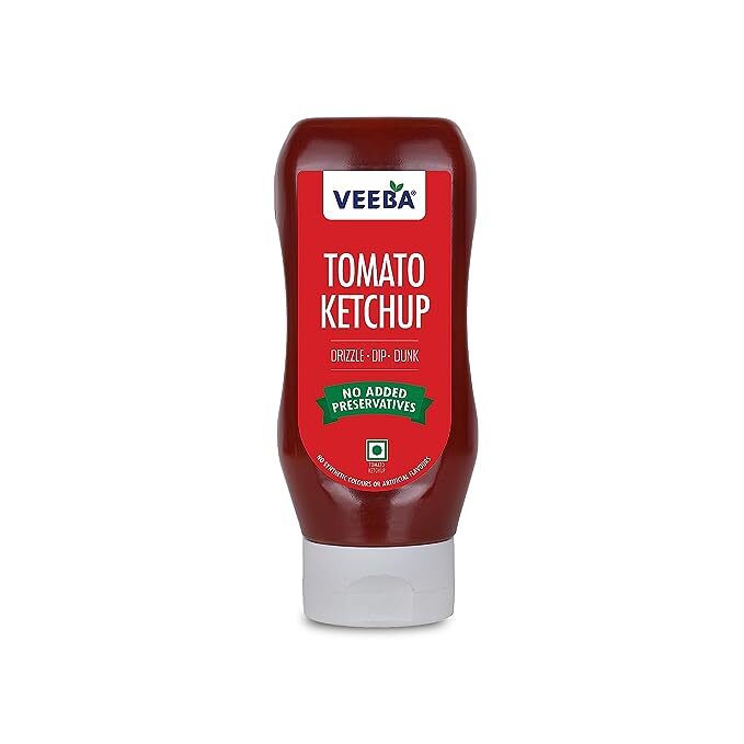 VEEBA Truly Tomato ketchup, 360 gm