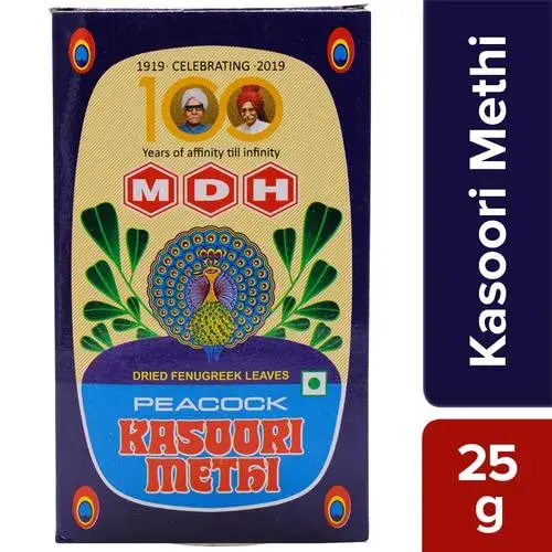 MDH Peacock Kasoori Methi, 25 g