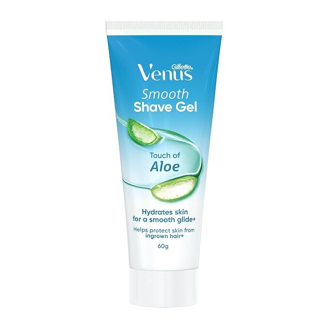 Gillette Venus Smooth Shave Gel for Women with Aloe Vera 60g