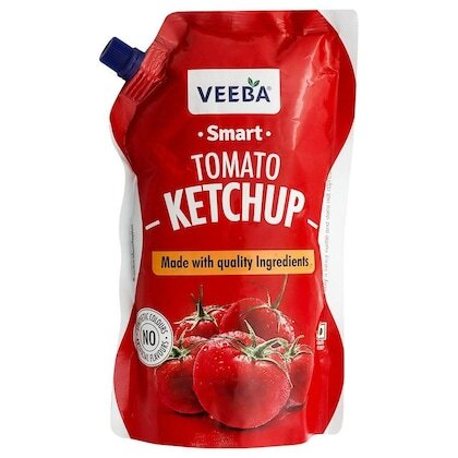 Veeba Smart Tomato Ketchup Made With quality Ingredients, 1kg