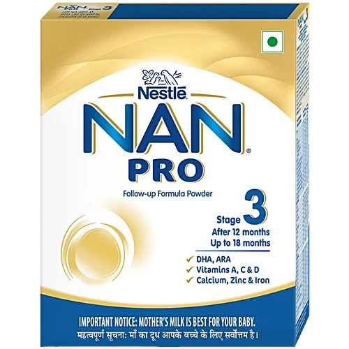 Nestle Nan Pro Follow Up Formula Stage 3, 400G