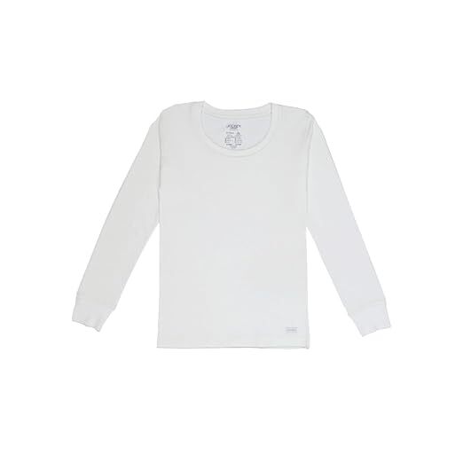 Jockey Juniors Long Sleeve Vest KT 06 Off White