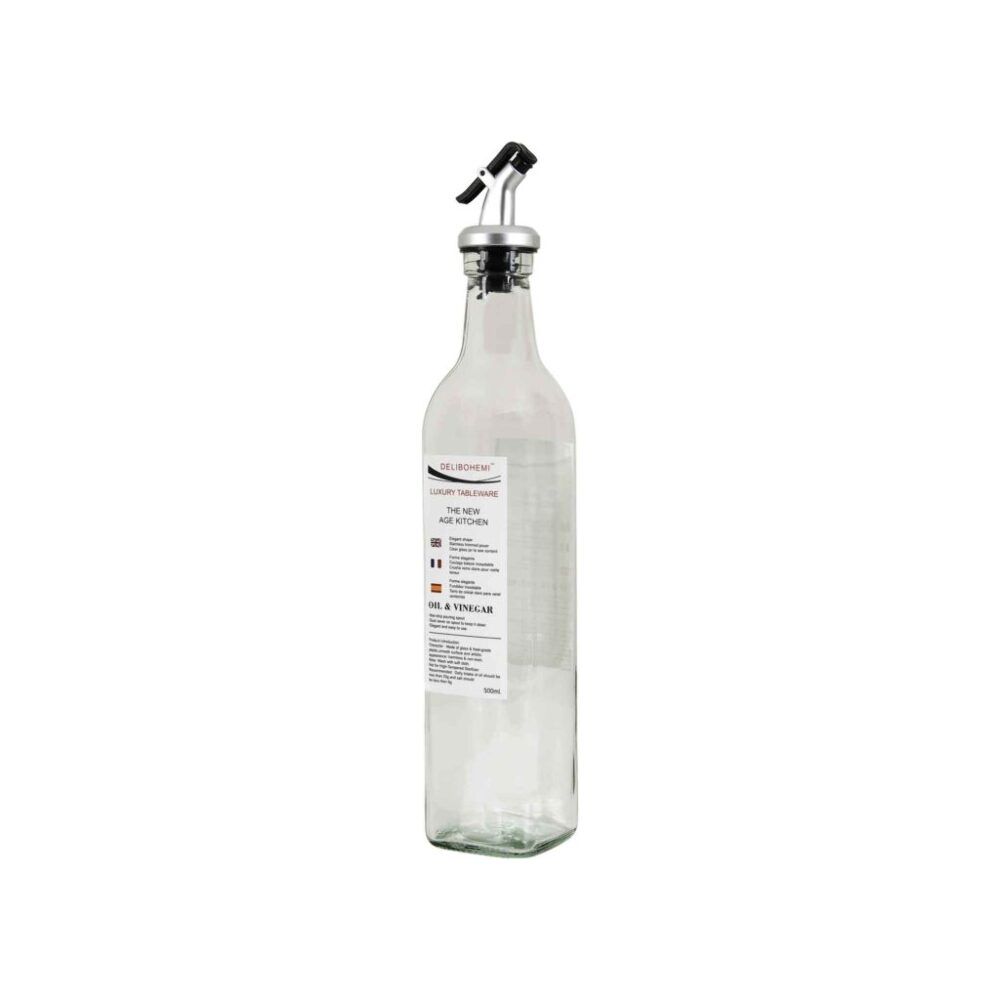 Delibohemi Glass Oil Bottle 500ML