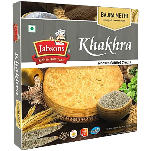 Jabson Bajra Khakhra, Methi, 180G