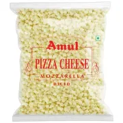 Amul Mozzarella Pizza Diced Cheese 1 kg (Pouch)