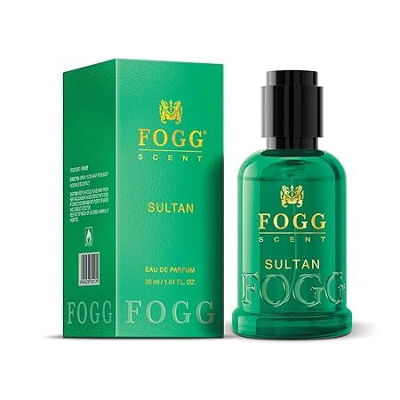 FOGG Men Spray Scent Sultan Perfume, Long-Lasting, Fresh & Powerful Fragrance Spray, Eau De Perfume, 30Ml