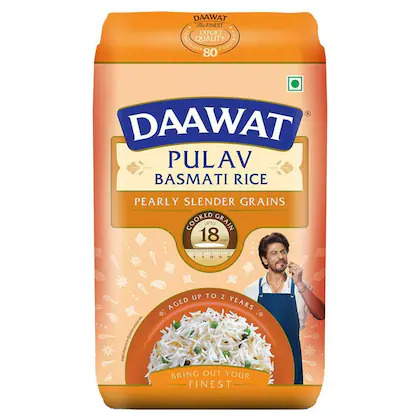 Daawat Pulav Basmati Rice 1 kg