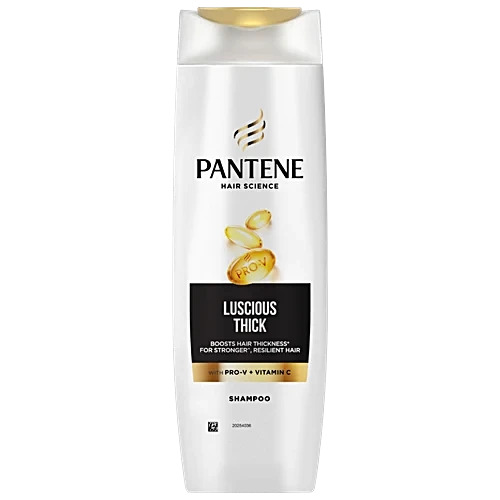 Pantene Hair Science Luscious Thick Shampoo, 340Ml