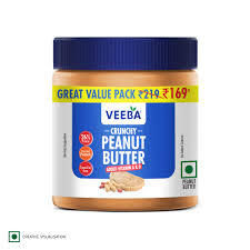 Veeba Crunchy Peanut Butter Added Vit A&d 320g