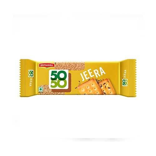 Britannia 50-50 - Jeera Biscuits, 66 g