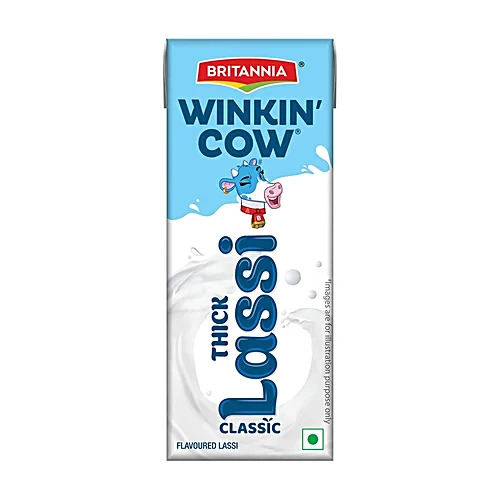 Britannia Winkin Cow Classic Lassi,180ml