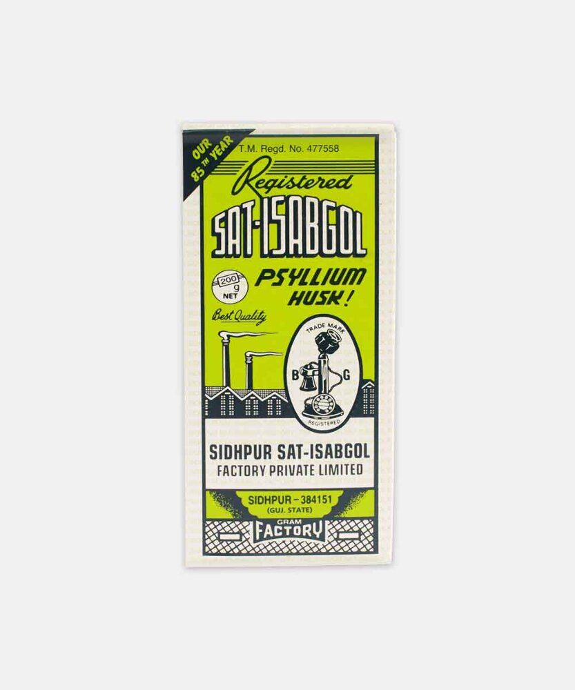 Registered Sat-Isabgol Psyllium Husk 200gm