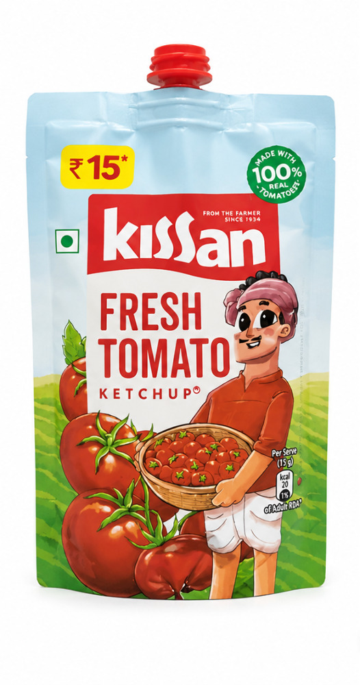 Kissan Fresh Tomato Ketchup 95gm