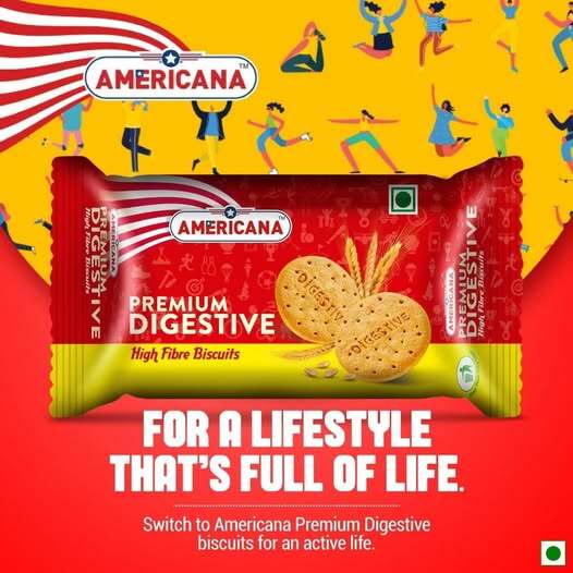 Americana Premium Digestive Biscuits 495 g