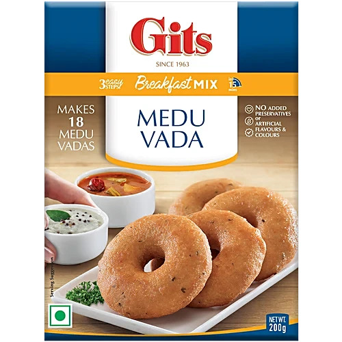 Gits Breakfast Medu Vada Mix 200g