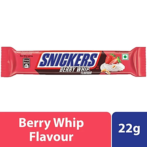 Snickers Berry Whip Flavour, 22G