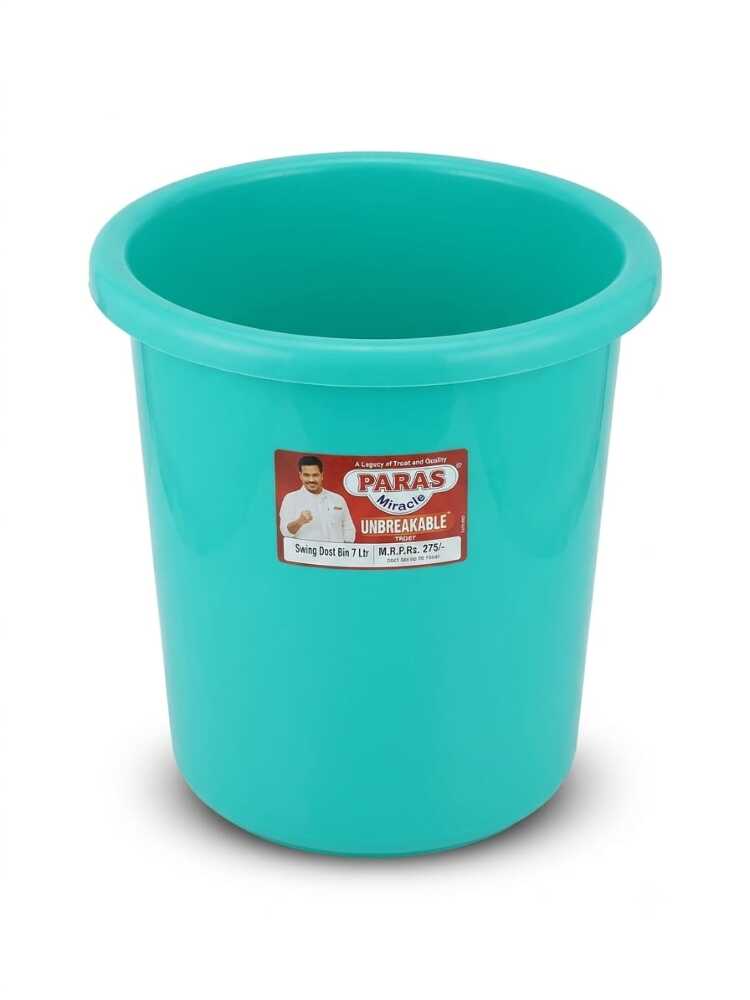 Paras Miracle Unbreakable Trust Swing Dust Bin 7ltr