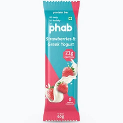Phab Strawberry & Greek Yogurt Protein Bar 65gm