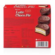 Lotte Choco Pie,Chocolate 450G/414G (Weight May Vary) ( Pack of 18 Piece Inside )