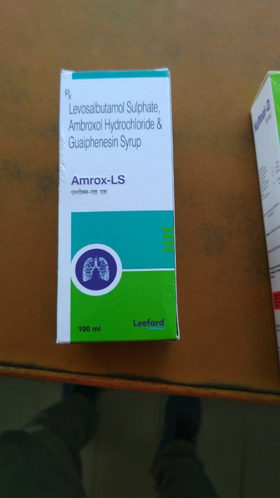 Cough syrup