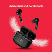 Fire-Boltt Fire Pods Rythm ANC ENC Earbuds TWS, 50H playtime, Digital LED Battery Indicator Bluetooth Headset  (Black, True Wireless)