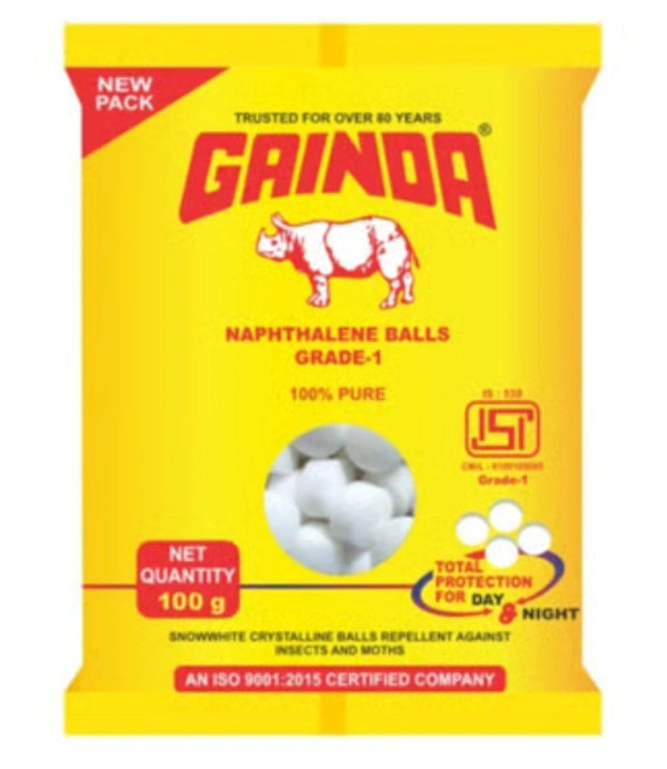 Gainda Naphthalene Balls White Kapoor Goli 100 g