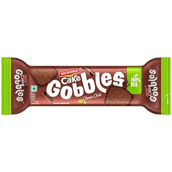 Britannia Cake Gobbles Choco Chill 35g