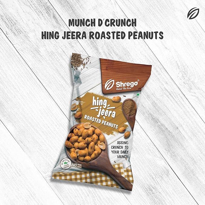 Shrego Hing Jeera Roasted Peanuts 140G