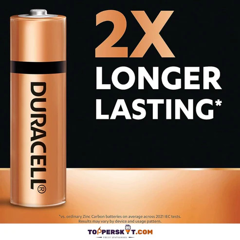 Duracell 2X Longer-Lasting AA